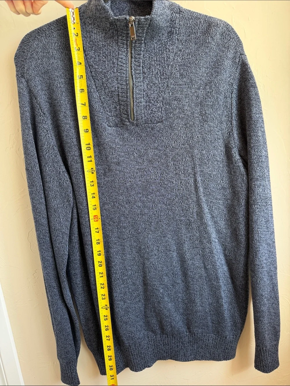 Calvin Klein Jeans Men's Half-Zip Sweater - Charcoal